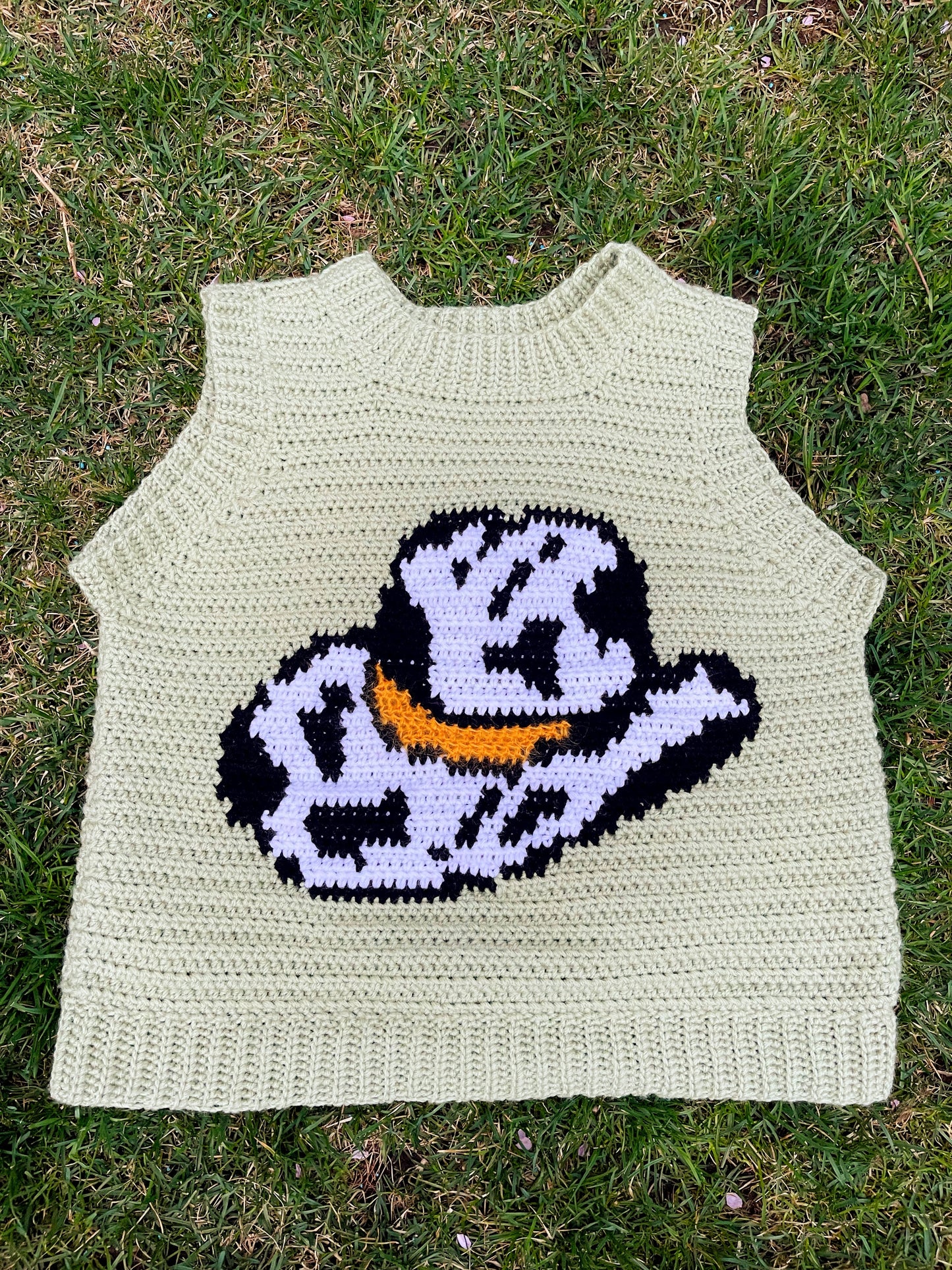 pattern: COWboy hat vest (crochet)