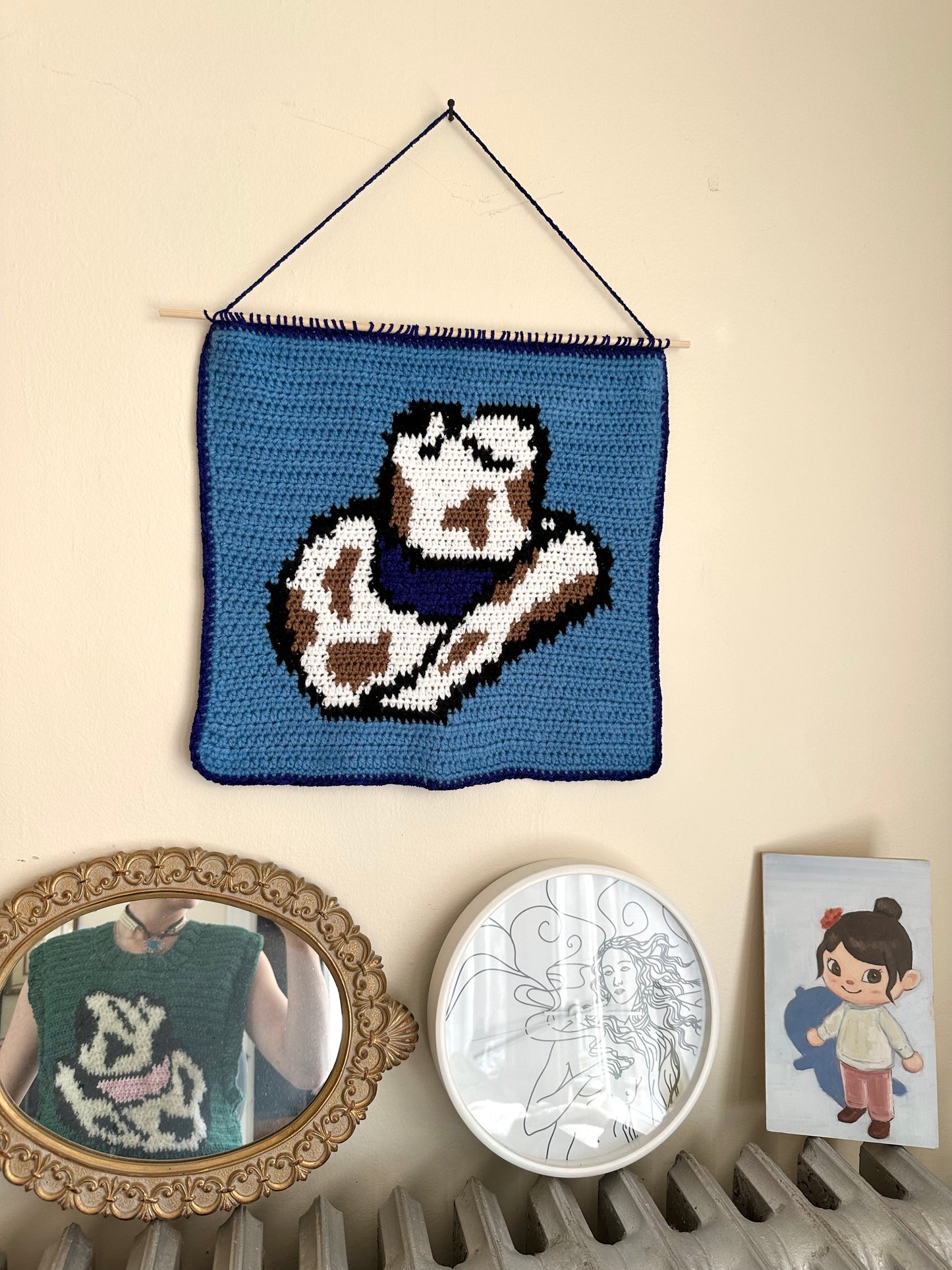 pattern: cowboy hat tapestry (crochet)