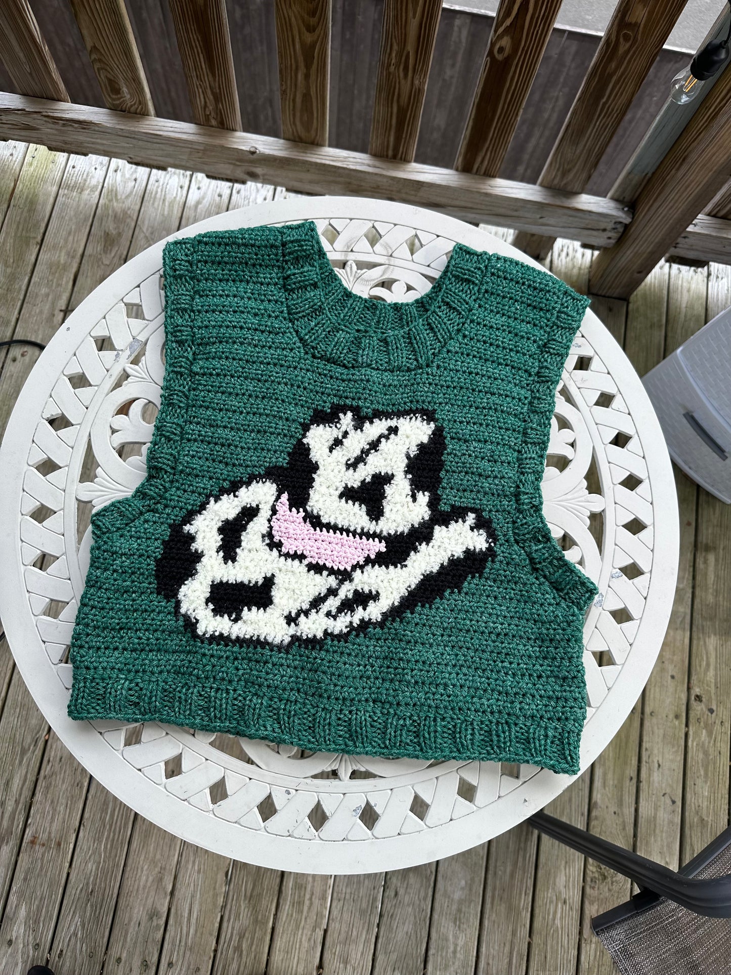 pattern: COWboy hat vest (crochet)