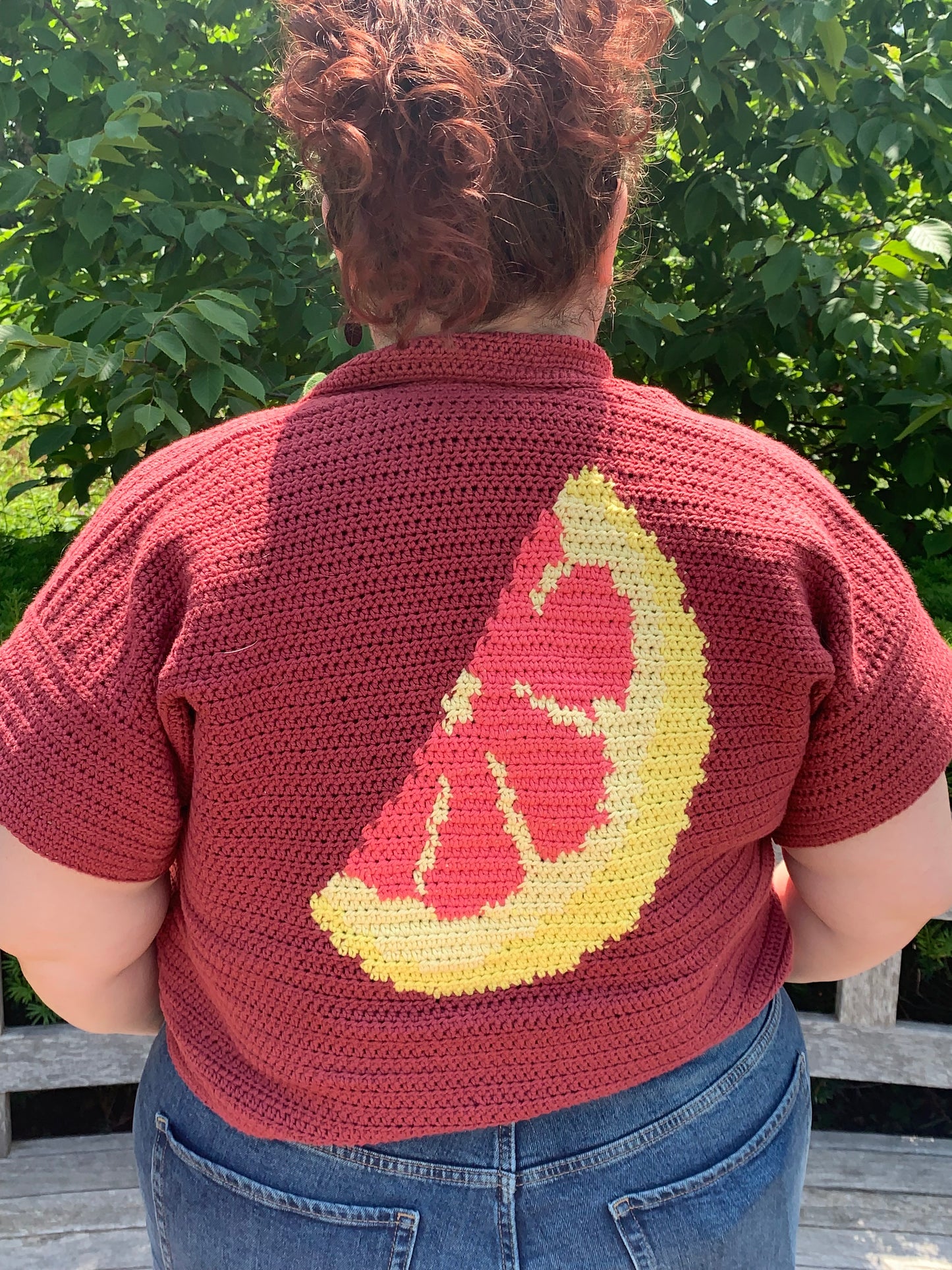 pattern: fruity button crochet pattern