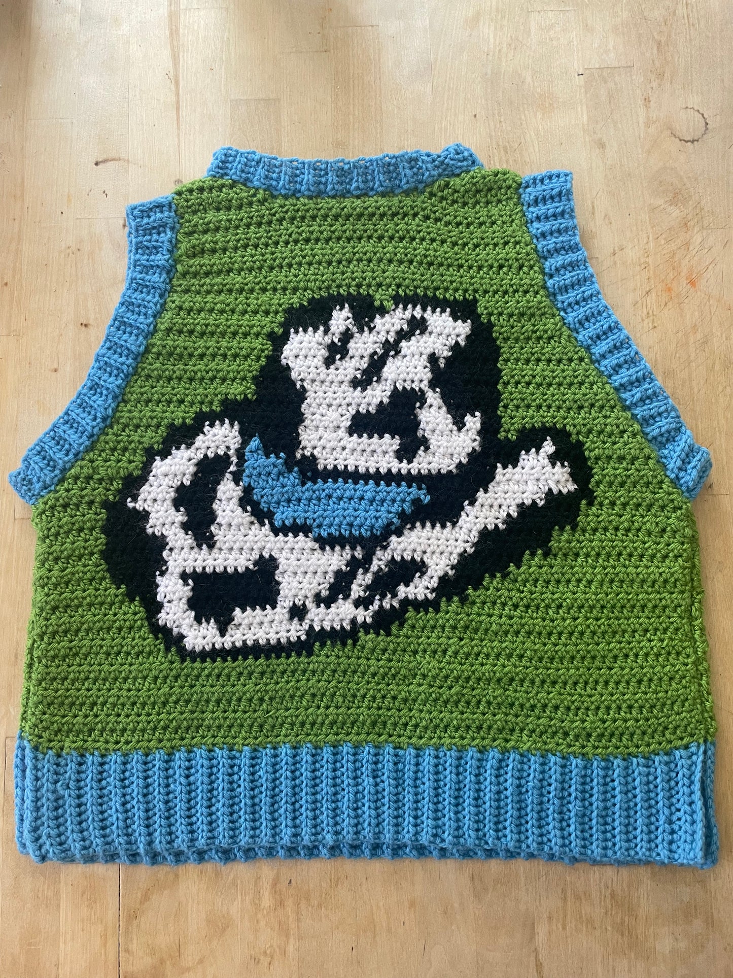 pattern: COWboy hat vest (crochet)