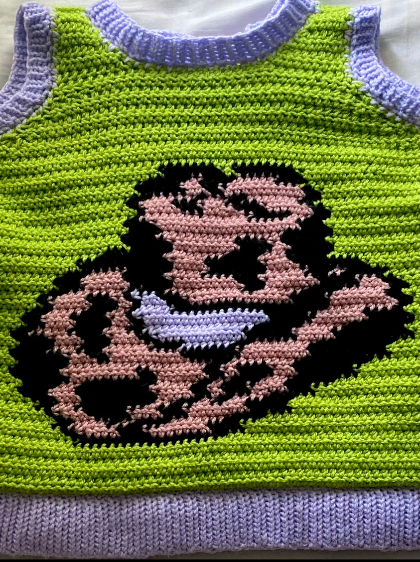 pattern: COWboy hat vest (crochet)