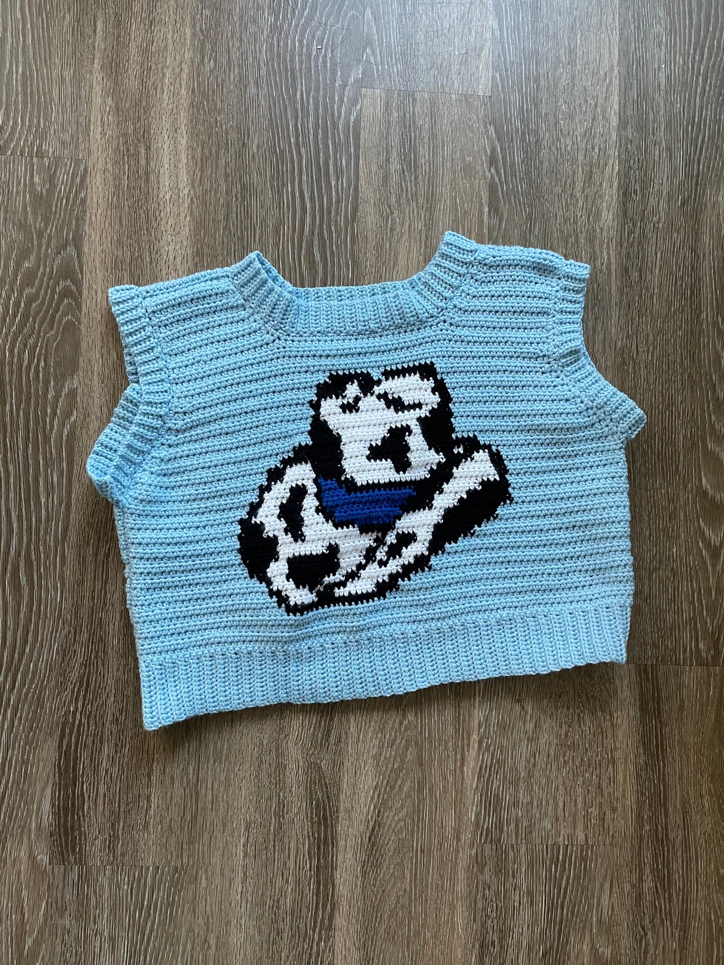 pattern: COWboy hat vest (crochet)