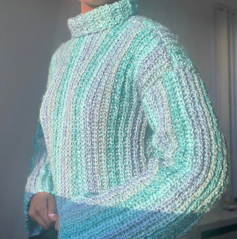 pattern: stay toasty turtleneck