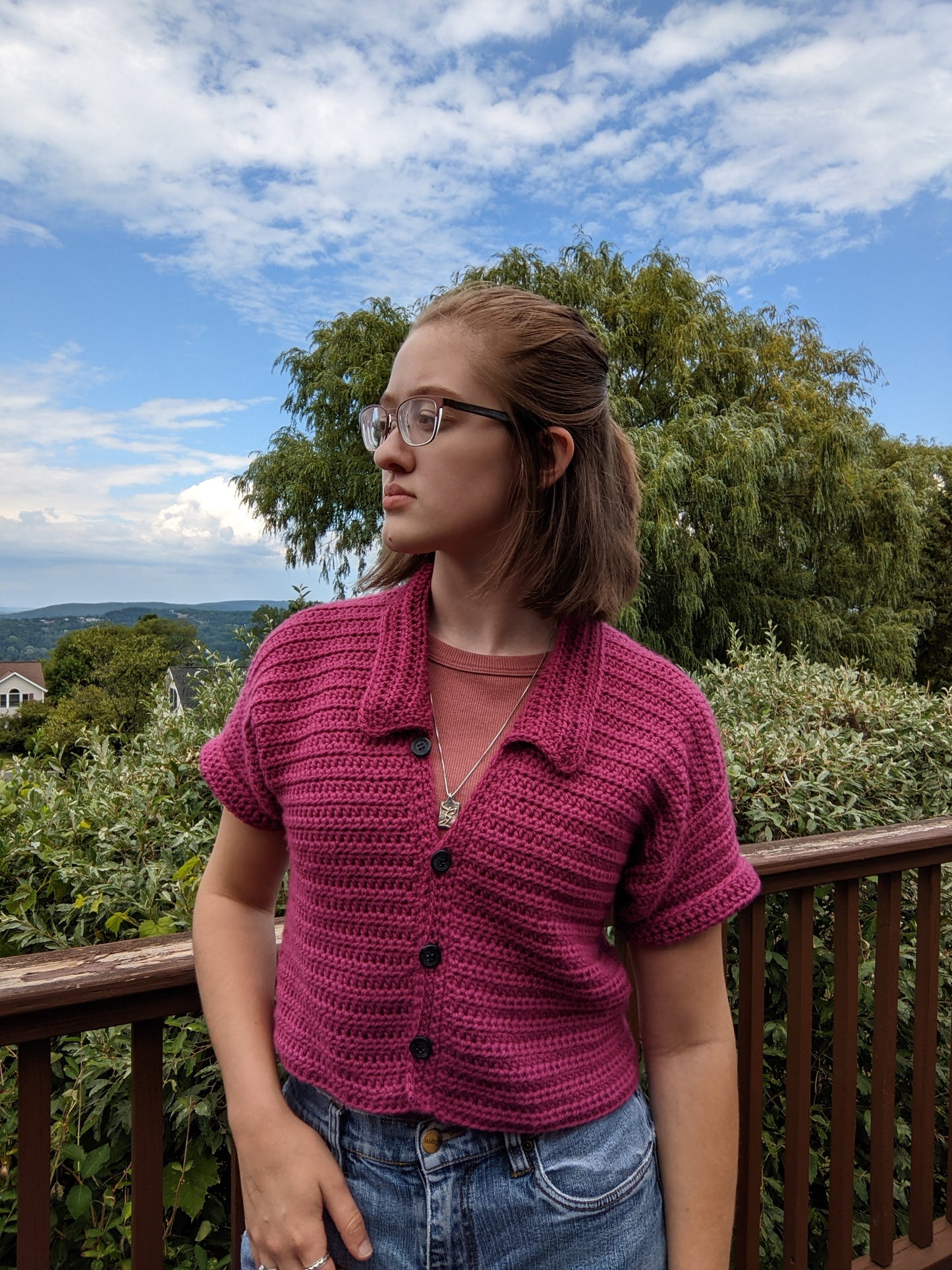 pattern: fruity button crochet pattern