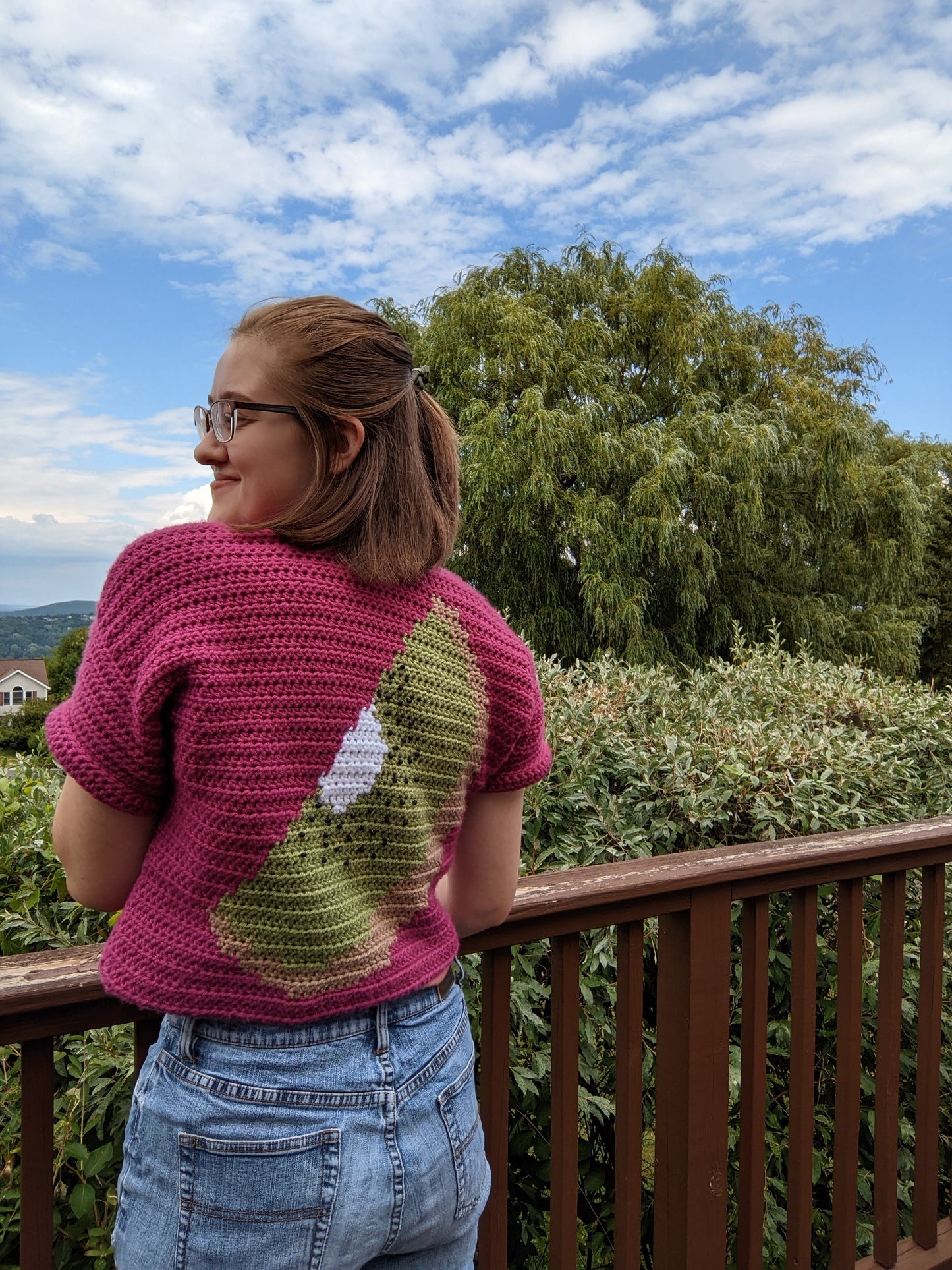 pattern: fruity button crochet pattern