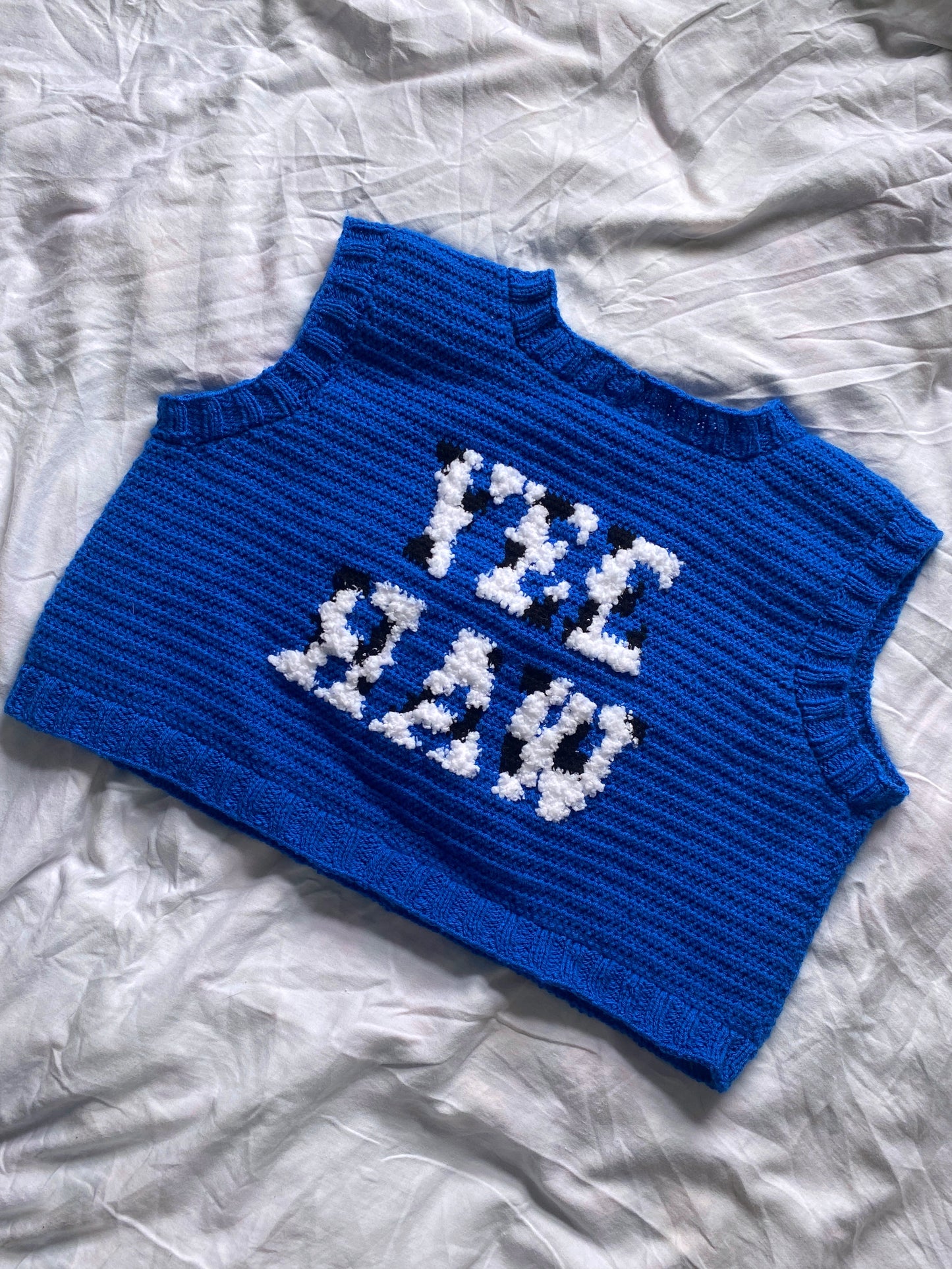 pattern: COWboy hat vest (crochet)